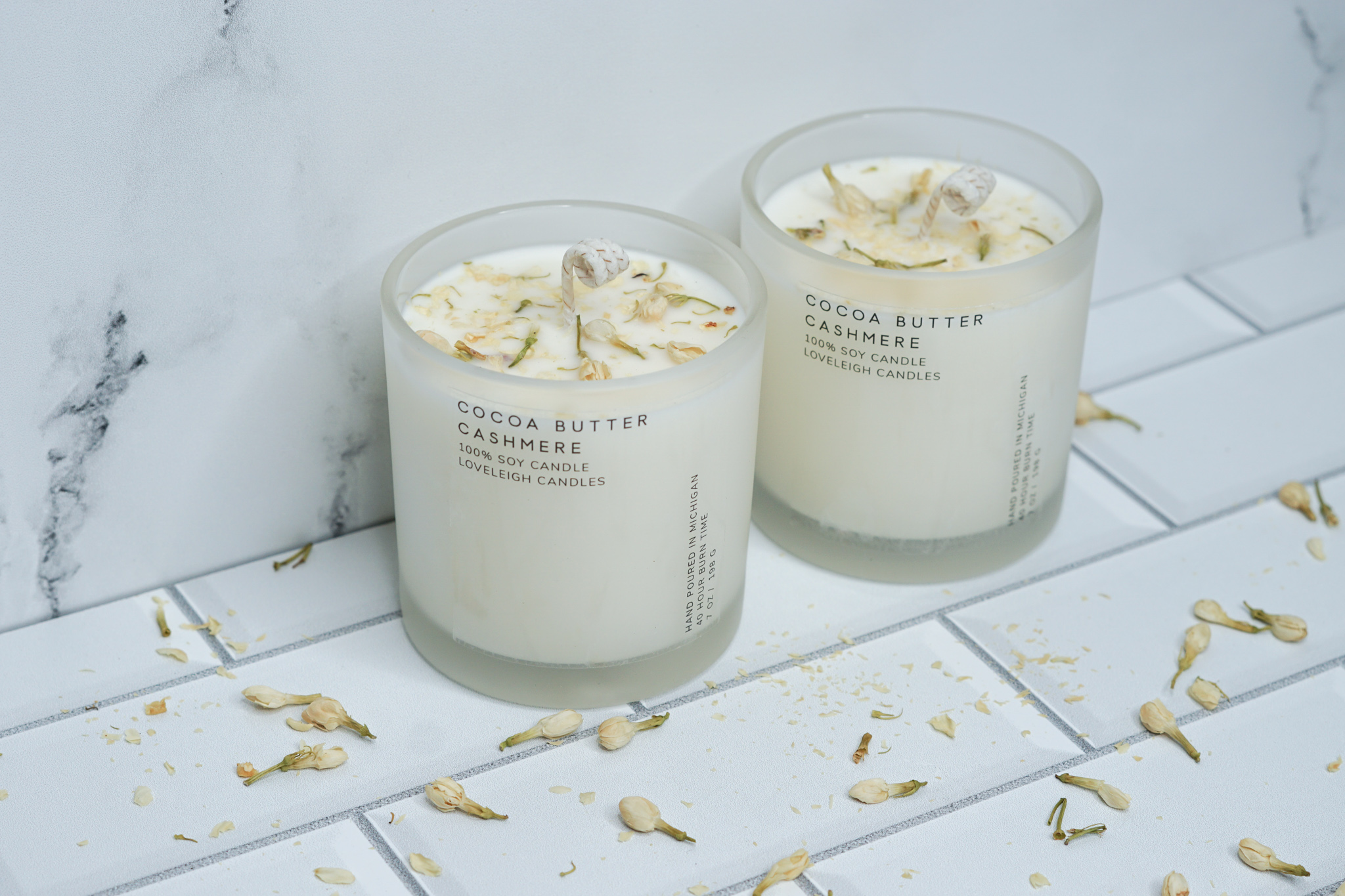 Cocoa Butter Cashmere  Wood Wick Candle - The Local Emporium