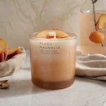 Peach Magnolia 100% soy candle