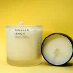 Sugared Lemon 100% soy candle